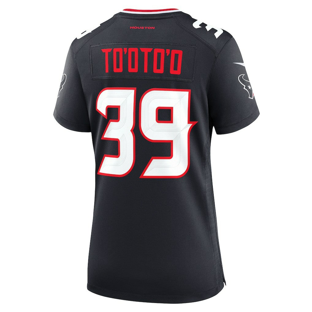 Houston Texans Henry To'oto'o  Women's Team Game Jersey | NFL Sale