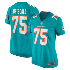 Miami Dolphins Jack Driscoll  Women's Team Game Jersey | NFL Sale
