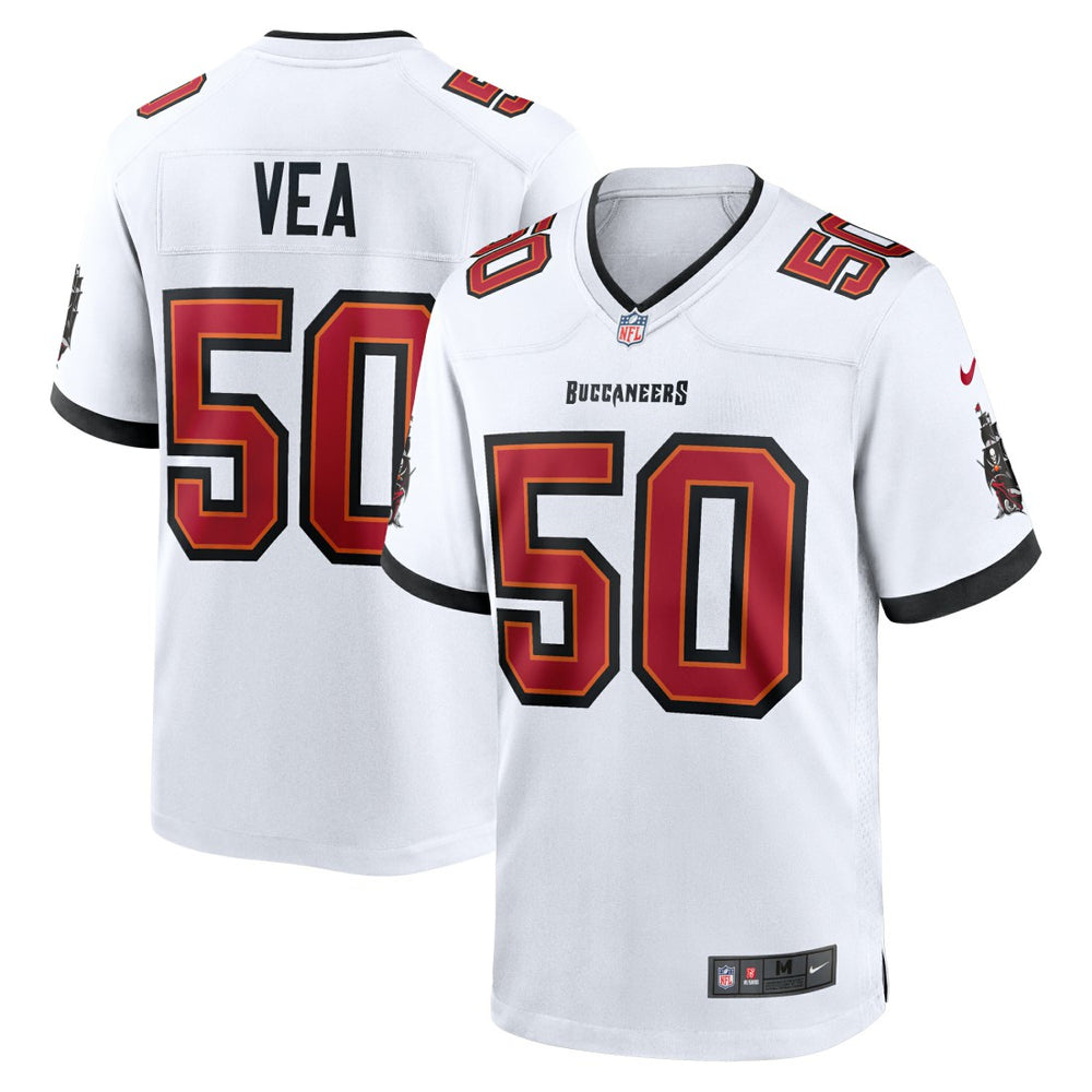 Tampa Bay Buccaneers Vita Vea  White Game Jersey | NFL Sale