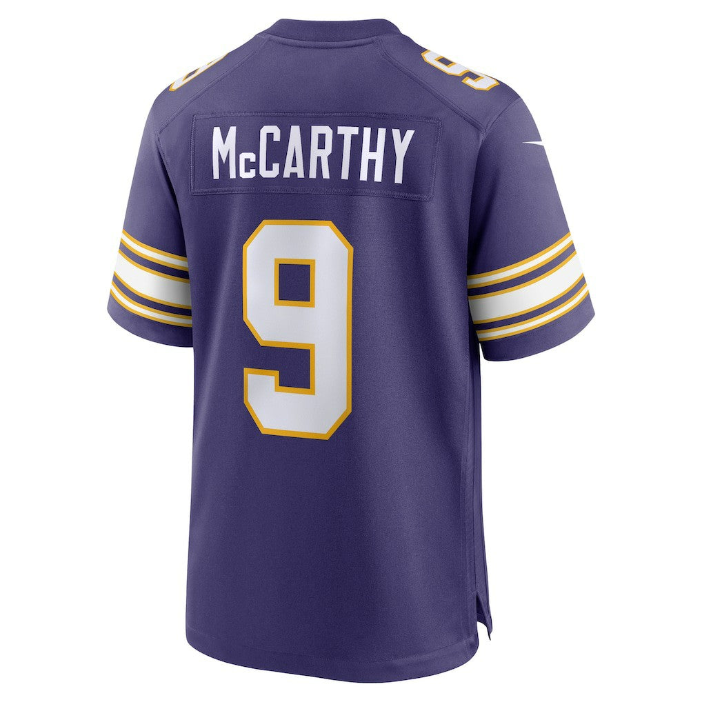 Minnesota Vikings J.J. McCarthy  2nd Alternate Player Game Jersey | NFL On sale