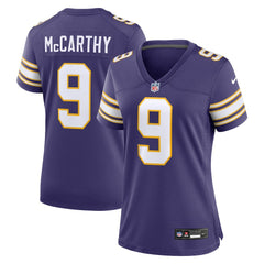 Minnesota Vikings J.J. McCarthy  Women's 2nd Alternate Player Game Jersey | NFL Near me