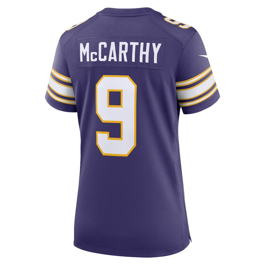 Minnesota Vikings J.J. McCarthy  Women's 2nd Alternate Player Game Jersey | NFL Near me