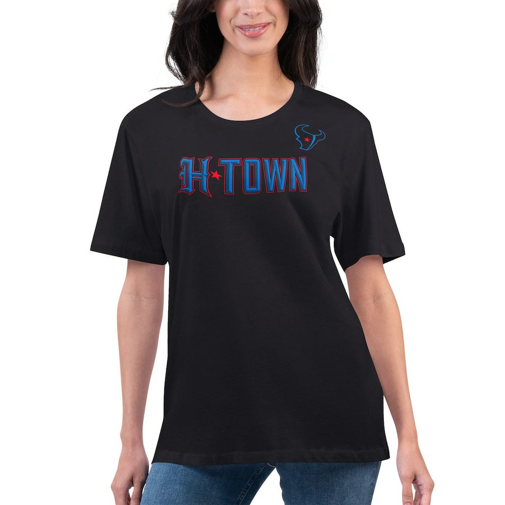 Houston Texans G-III 4Her by Carl Banks Women's Super-Slim Fit Lightweight H-Town T-Shirt | NFL Near me
