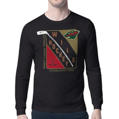 Minnesota Wild Starter Shield Long Sleeve Graphic T-Shirt -  NHL T-shirts
