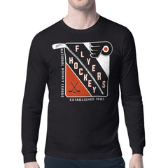 Philadelphia Flyers Starter Shield Long Sleeve Graphic T-Shirt -  NHL T-shirts