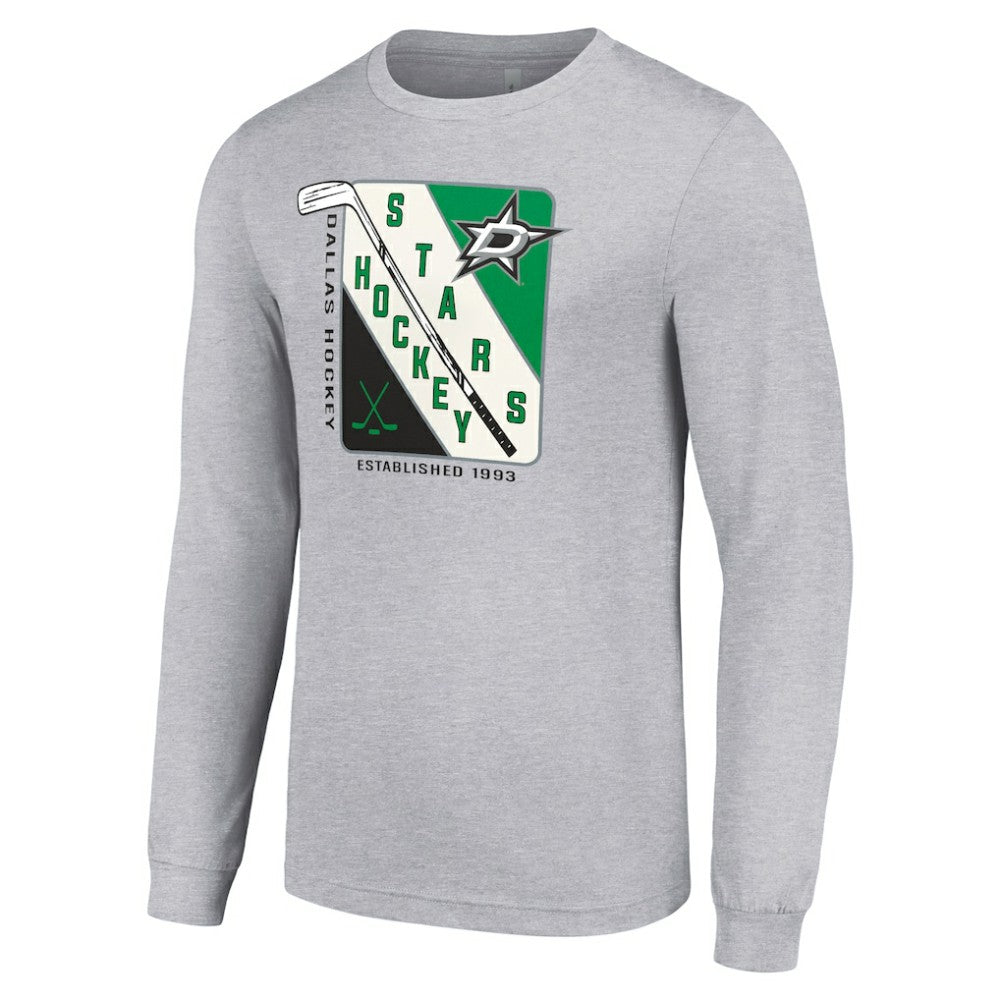 Dallas Stars Starter Shield Long Sleeve Graphic T-Shirt -  NHL T-shirts