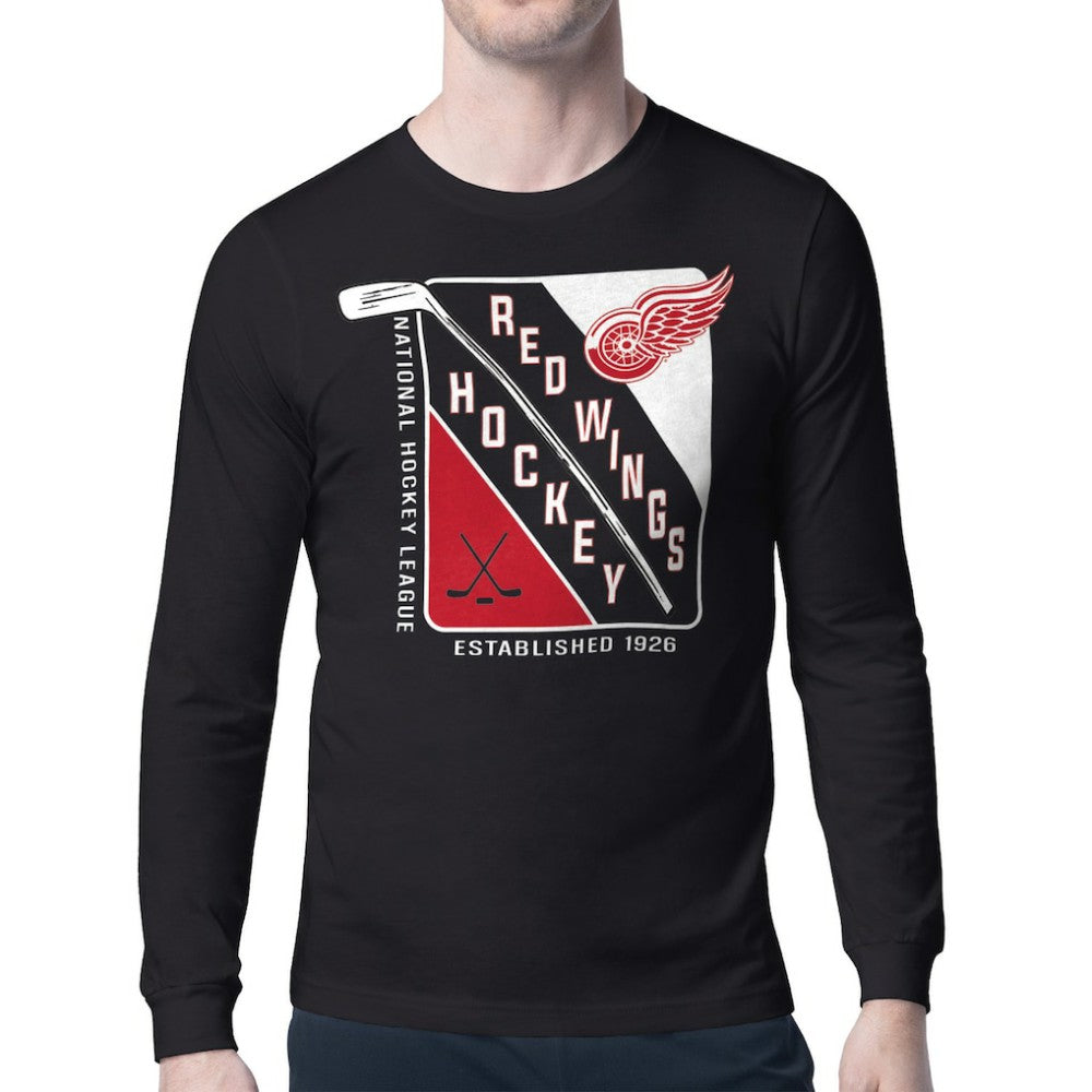 Detroit Red Wings Starter Shield Long Sleeve Graphic T-Shirt -  NHL T-shirts