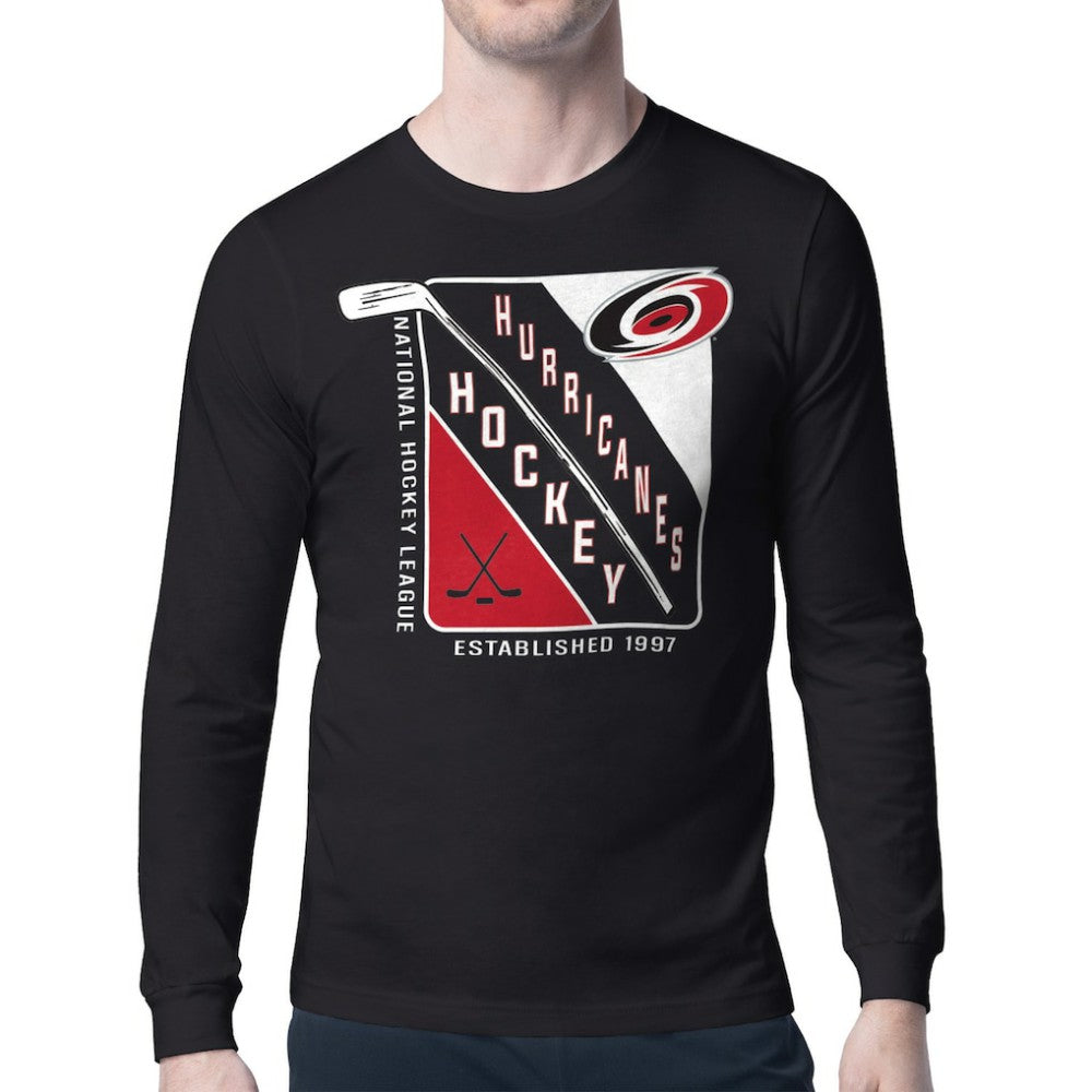 Carolina Hurricanes Starter Shield Long Sleeve Graphic T-Shirt -  NHL T-shirts