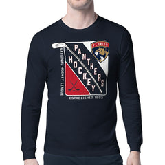 Florida Panthers Starter Shield Long Sleeve Graphic T-Shirt -  NHL T-shirts