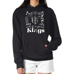 Los Angeles Kings G-III 4Her by Carl Banks Women's Collage Team Graphic Tri-Blend Fleece Pullover Hoodie -  NHL Hoodies