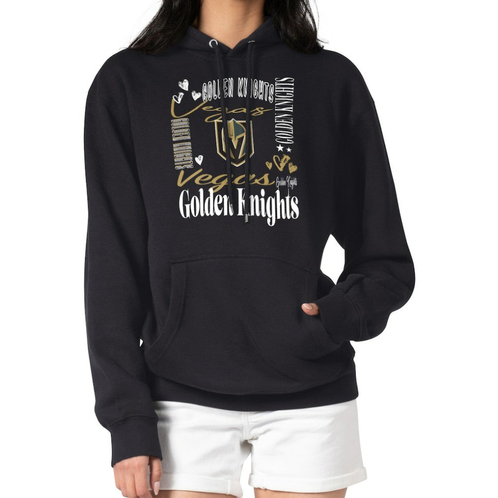 Vegas Golden Knights G-III 4Her by Carl Banks Women's Collage Team Graphic Tri-Blend Fleece Pullover Hoodie -  NHL Hoodies