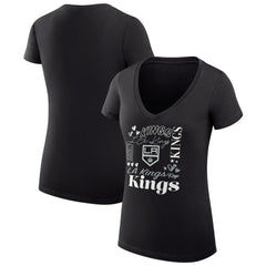 Los Angeles Kings G-III 4Her by Carl Banks Women's Super-Slim Fit Lightweight Collage Team Graphic T-Shirt -  NHL T-shirts