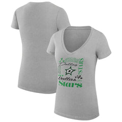Dallas Stars G-III 4Her by Carl Banks Women's Super-Slim Fit Lightweight Collage Team Graphic T-Shirt -  NHL T-shirts