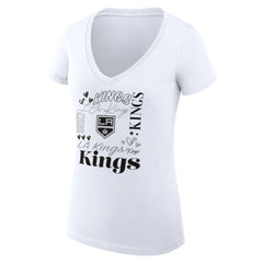 Los Angeles Kings G-III 4Her by Carl Banks Women's Super-Slim Fit Lightweight Collage Team Graphic T-Shirt -  NHL T-shirts