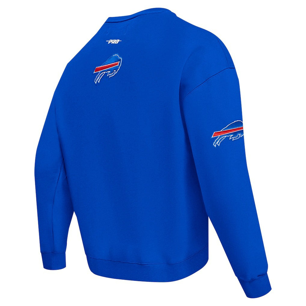 Buffalo Bills Pro Standard Turn It Up Drop Shoulder Pullover Sweatshirt | NFL Discount