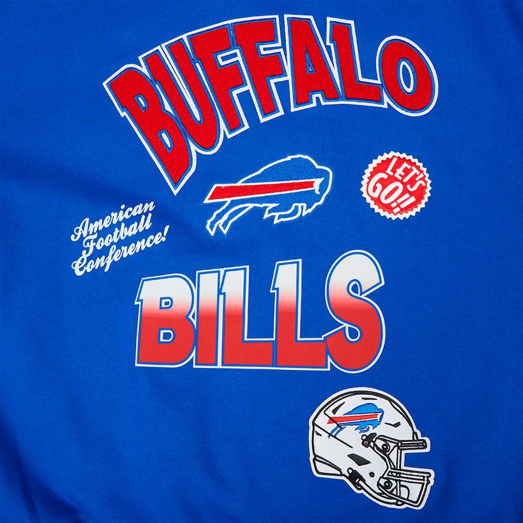 Buffalo Bills Pro Standard Turn It Up Drop Shoulder Pullover Sweatshirt | NFL Discount