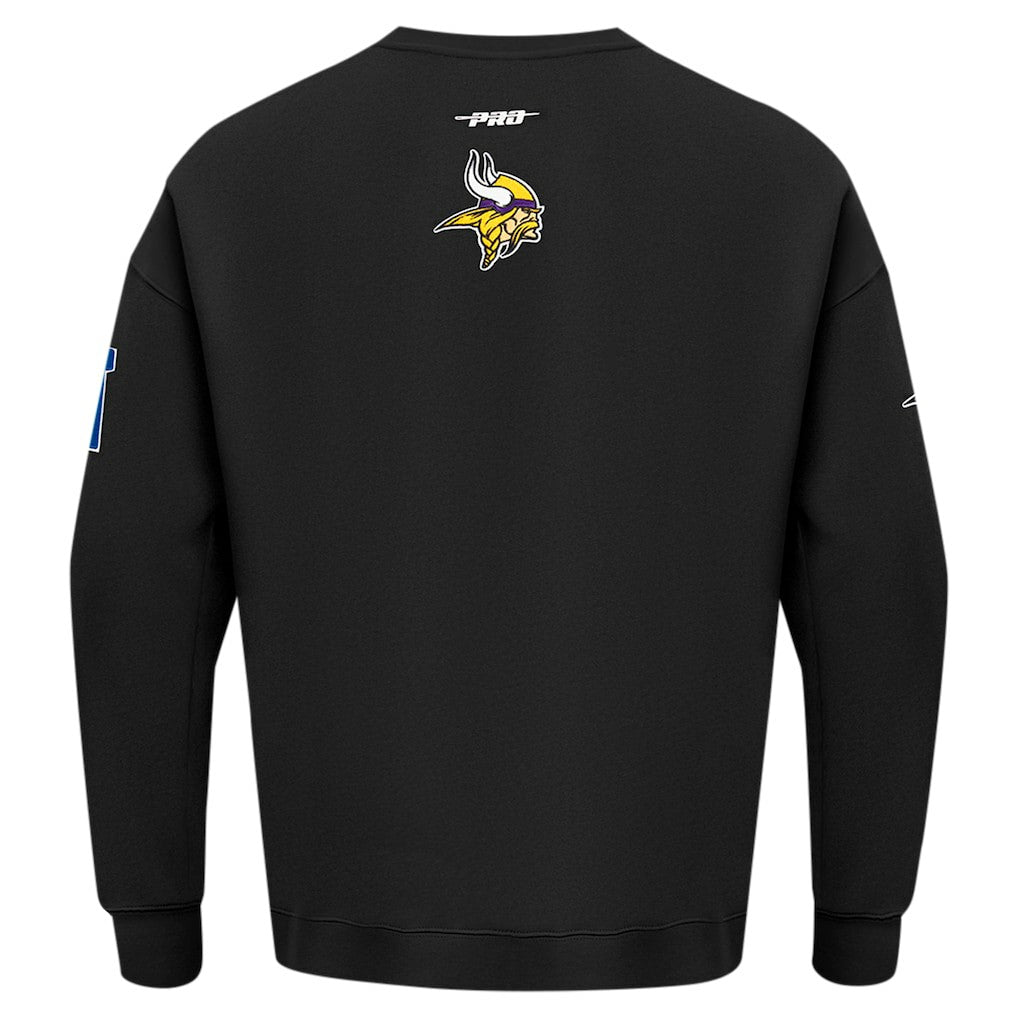 Minnesota Vikings Pro Standard Turn It Up Drop Shoulder Pullover Sweatshirt | NFL Hot