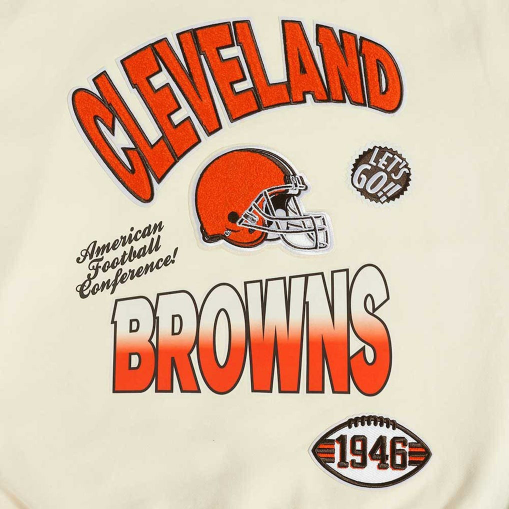 Cleveland Browns Pro Standard Turn It Up Pullover Sweatshirt | NFL Online