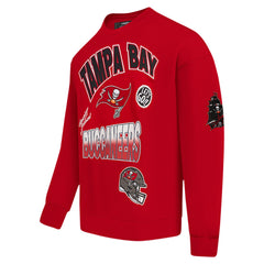 Tampa Bay Buccaneers Pro Standard Turn It Up Drop Shoulder Pullover Sweatshirt | NFL Online