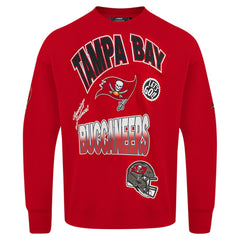 Tampa Bay Buccaneers Pro Standard Turn It Up Drop Shoulder Pullover Sweatshirt | NFL Online