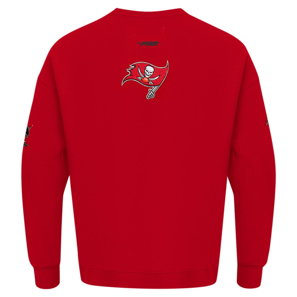 Tampa Bay Buccaneers Pro Standard Turn It Up Drop Shoulder Pullover Sweatshirt | NFL Online