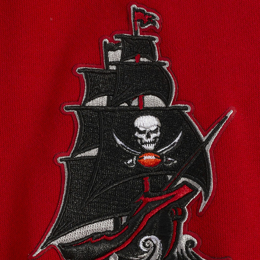 Tampa Bay Buccaneers Pro Standard Turn It Up Drop Shoulder Pullover Sweatshirt | NFL Online