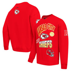 Kansas City Chiefs Pro Standard Turn It Up Drop Shoulder Pullover Sweatshirt | NFL Online