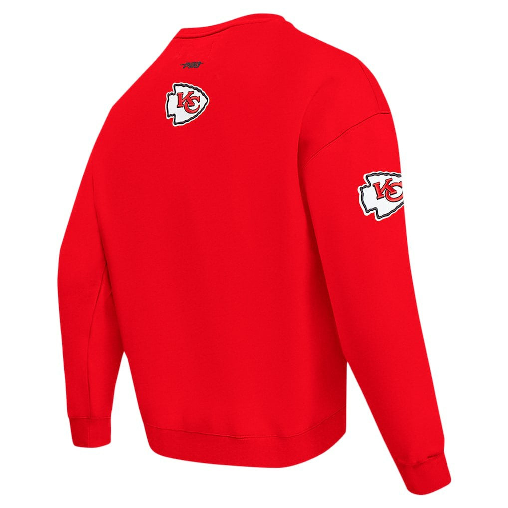 Kansas City Chiefs Pro Standard Turn It Up Drop Shoulder Pullover Sweatshirt | NFL Online
