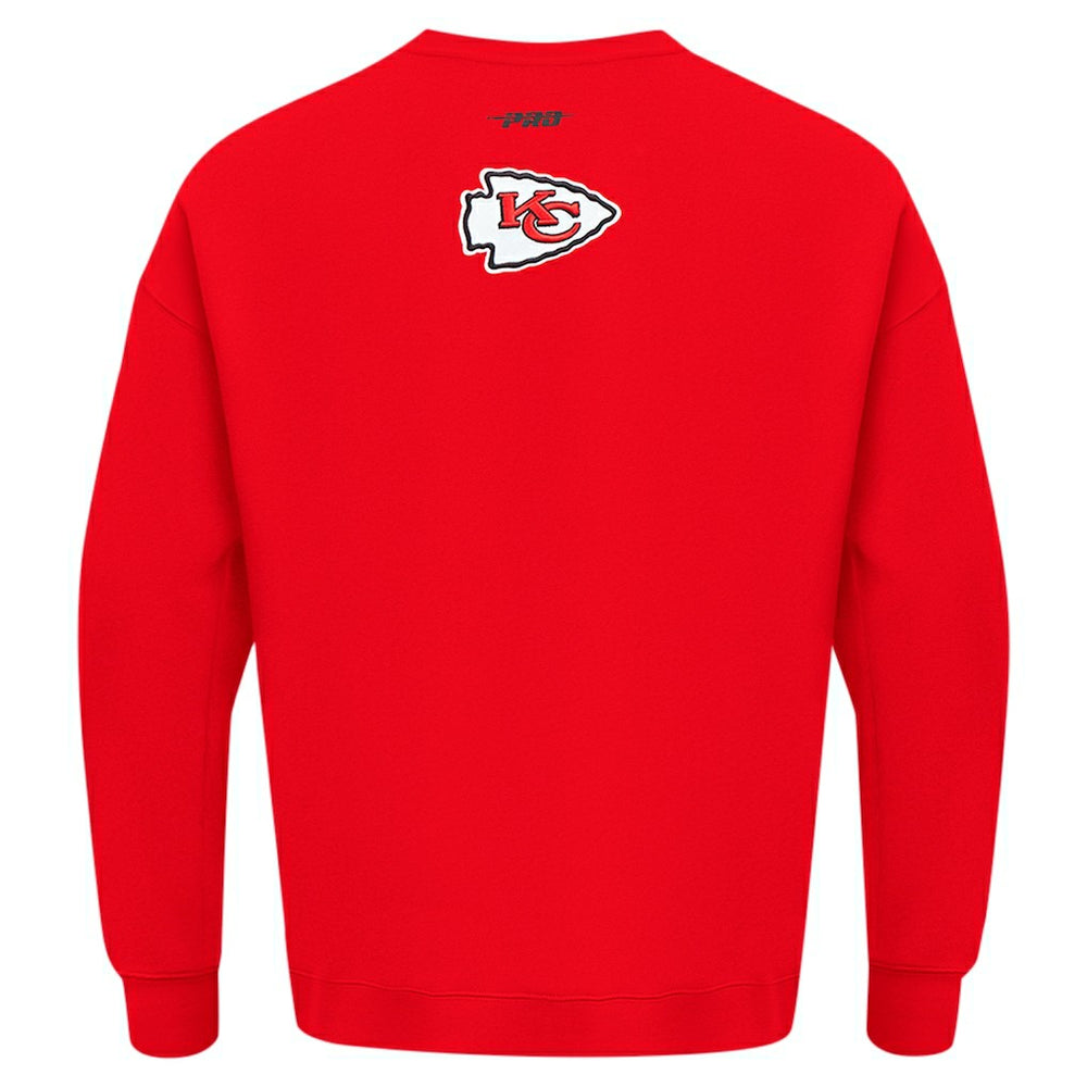 Kansas City Chiefs Pro Standard Turn It Up Drop Shoulder Pullover Sweatshirt | NFL Online