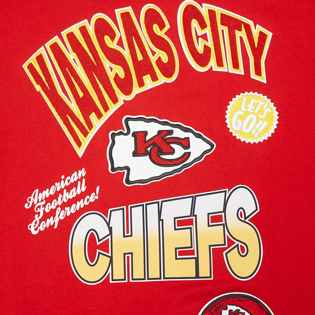 Kansas City Chiefs Pro Standard Turn It Up Drop Shoulder Pullover Sweatshirt | NFL Online