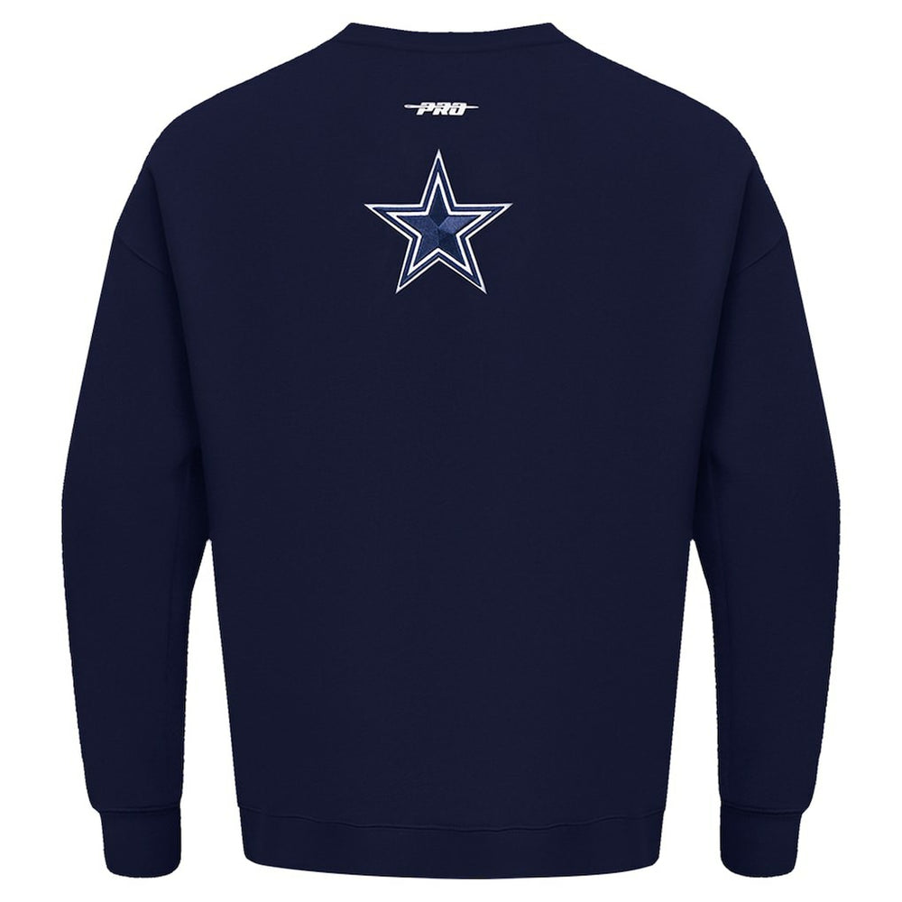 Dallas Cowboys Pro Standard Turn It Up Drop Shoulder Pullover Sweatshirt | NFL Near me