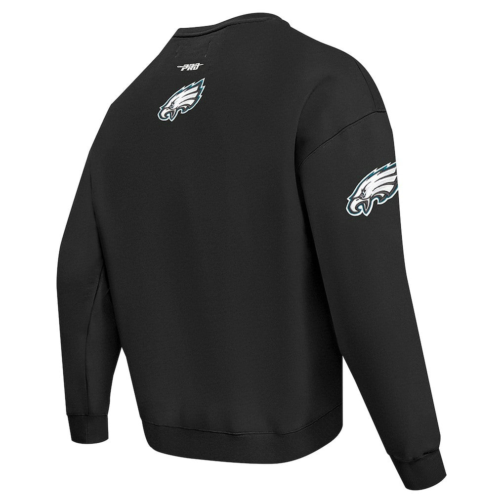 Philadelphia Eagles Pro Standard Turn It Up Drop Shoulder Pullover Sweatshirt | NFL US