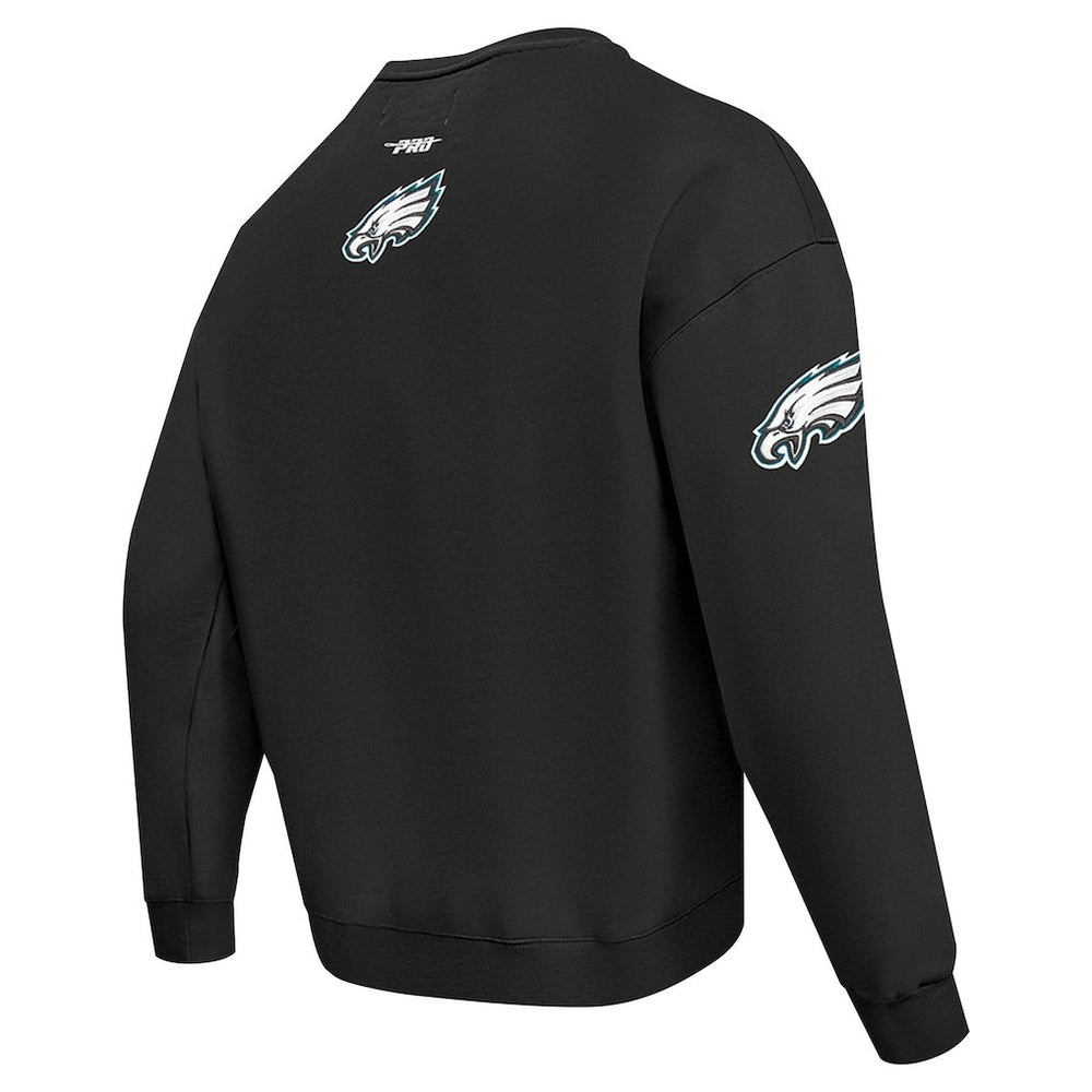 Philadelphia Eagles Pro Standard Turn It Up Drop Shoulder Pullover Sweatshirt | NFL US