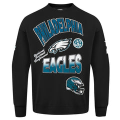 Philadelphia Eagles Pro Standard Turn It Up Drop Shoulder Pullover Sweatshirt | NFL US
