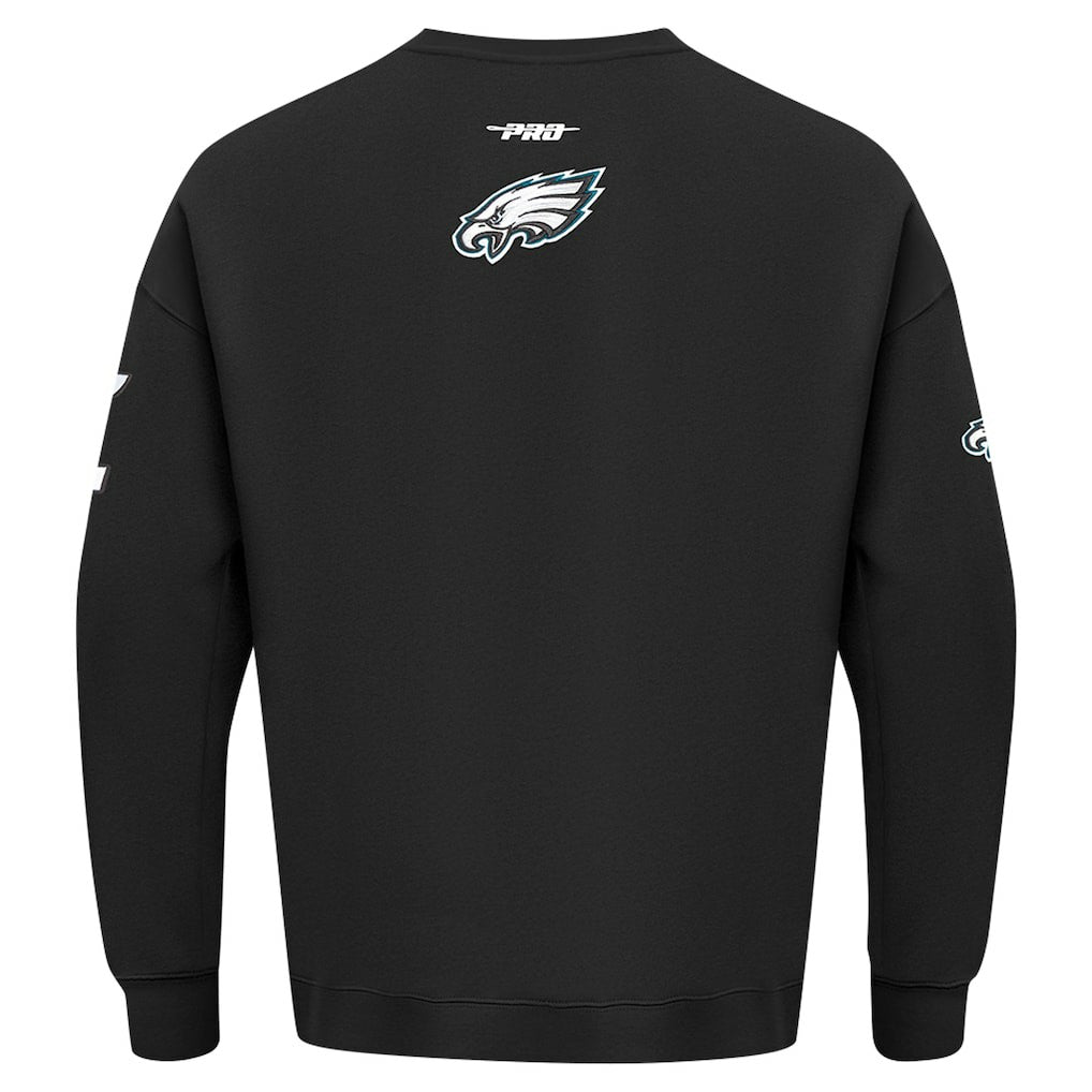 Philadelphia Eagles Pro Standard Turn It Up Drop Shoulder Pullover Sweatshirt | NFL US