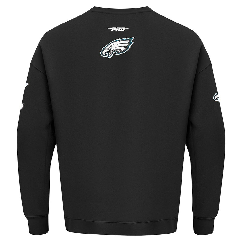 Philadelphia Eagles Pro Standard Turn It Up Drop Shoulder Pullover Sweatshirt | NFL US