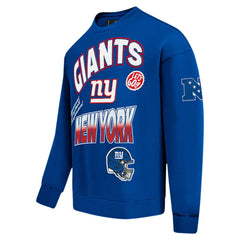 New York Giants Pro Standard Turn It Up Drop Shoulder Pullover Sweatshirt | NFL Near me