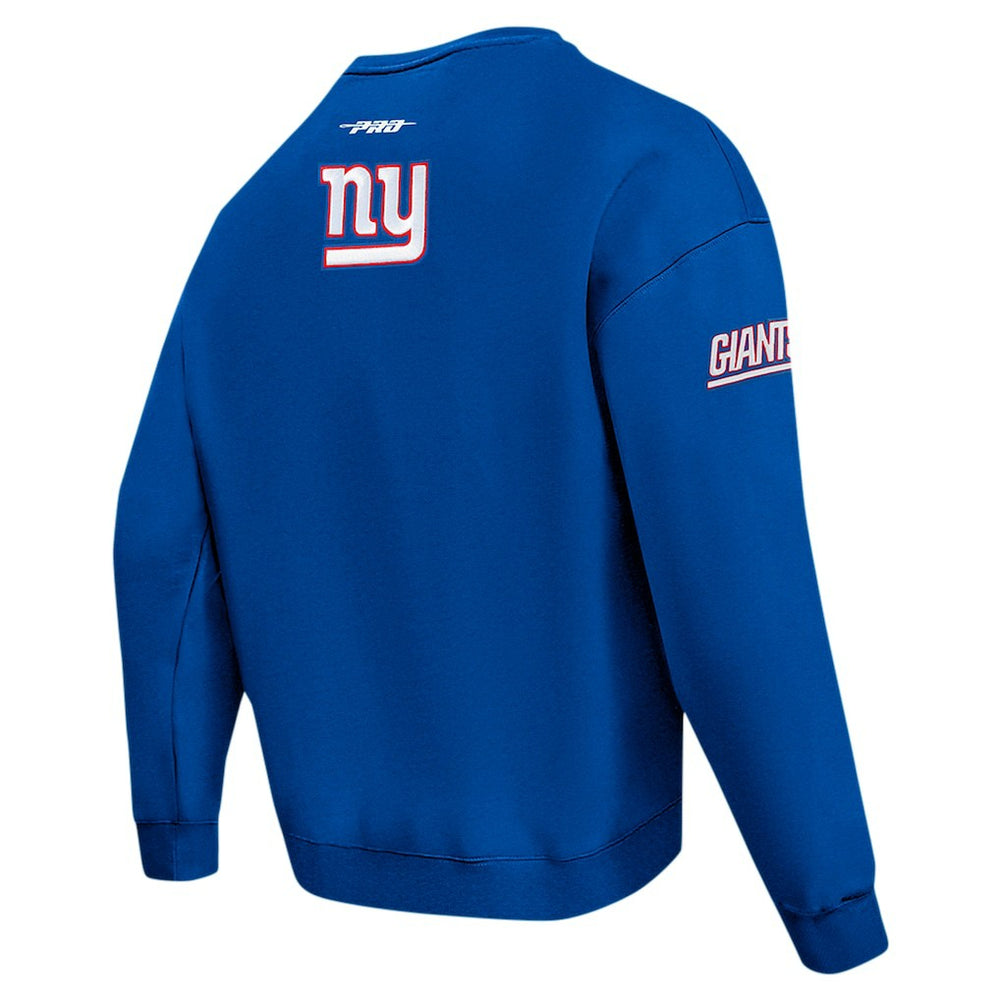 New York Giants Pro Standard Turn It Up Drop Shoulder Pullover Sweatshirt | NFL Near me