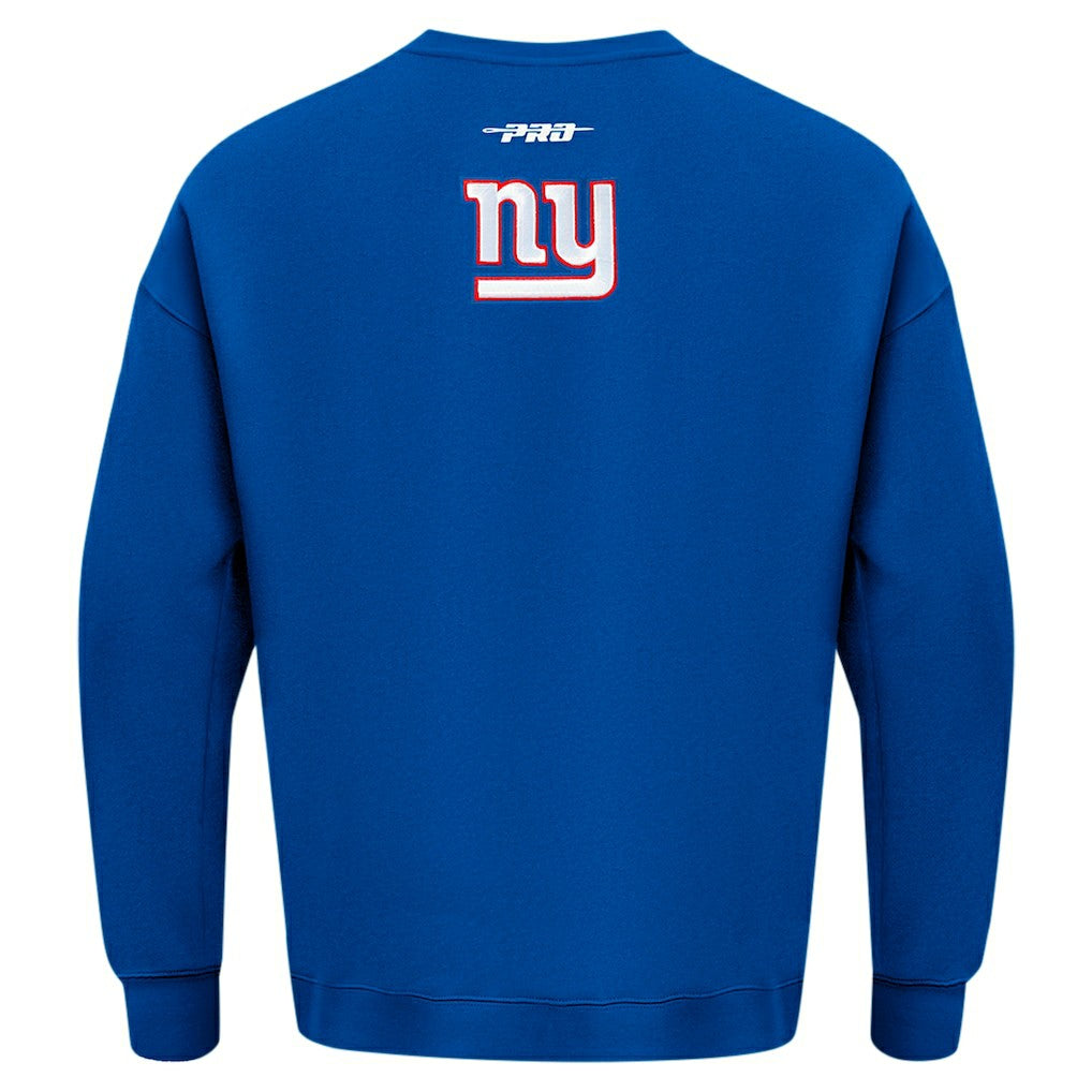 New York Giants Pro Standard Turn It Up Drop Shoulder Pullover Sweatshirt | NFL Near me