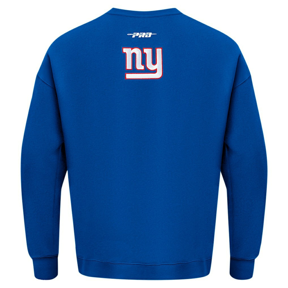 New York Giants Pro Standard Turn It Up Drop Shoulder Pullover Sweatshirt | NFL Near me