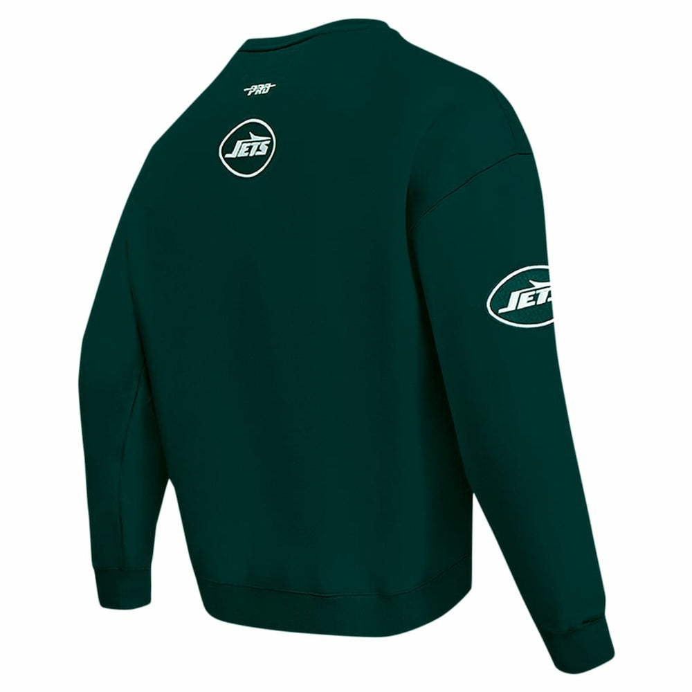 New York Jets Pro Standard Turn It Up Drop Shoulder Pullover Sweatshirt | NFL US