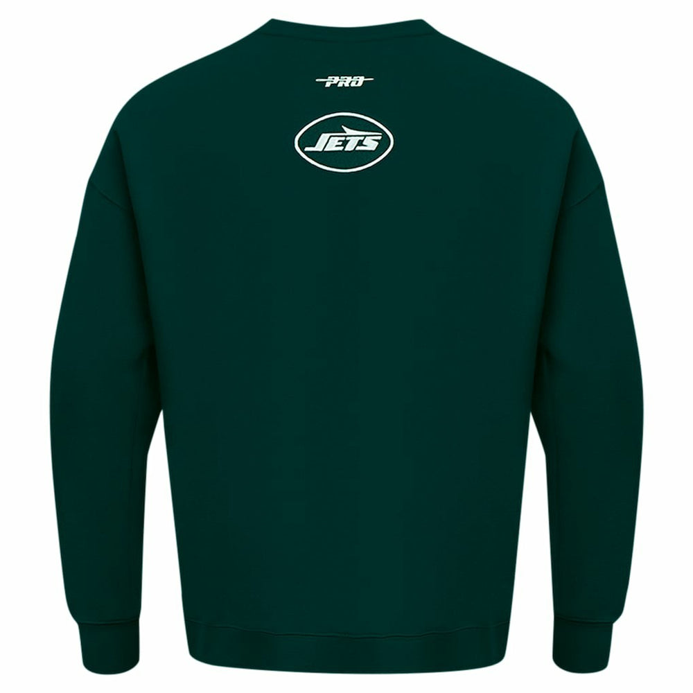 New York Jets Pro Standard Turn It Up Drop Shoulder Pullover Sweatshirt | NFL US