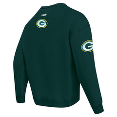 Green Bay Packers Pro Standard Turn It Up Drop Shoulder Pullover Sweatshirt | NFL Discount