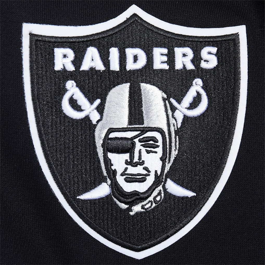Las Vegas Raiders Pro Standard Turn It Up Drop Shoulder Pullover Sweatshirt | NFL Outlet