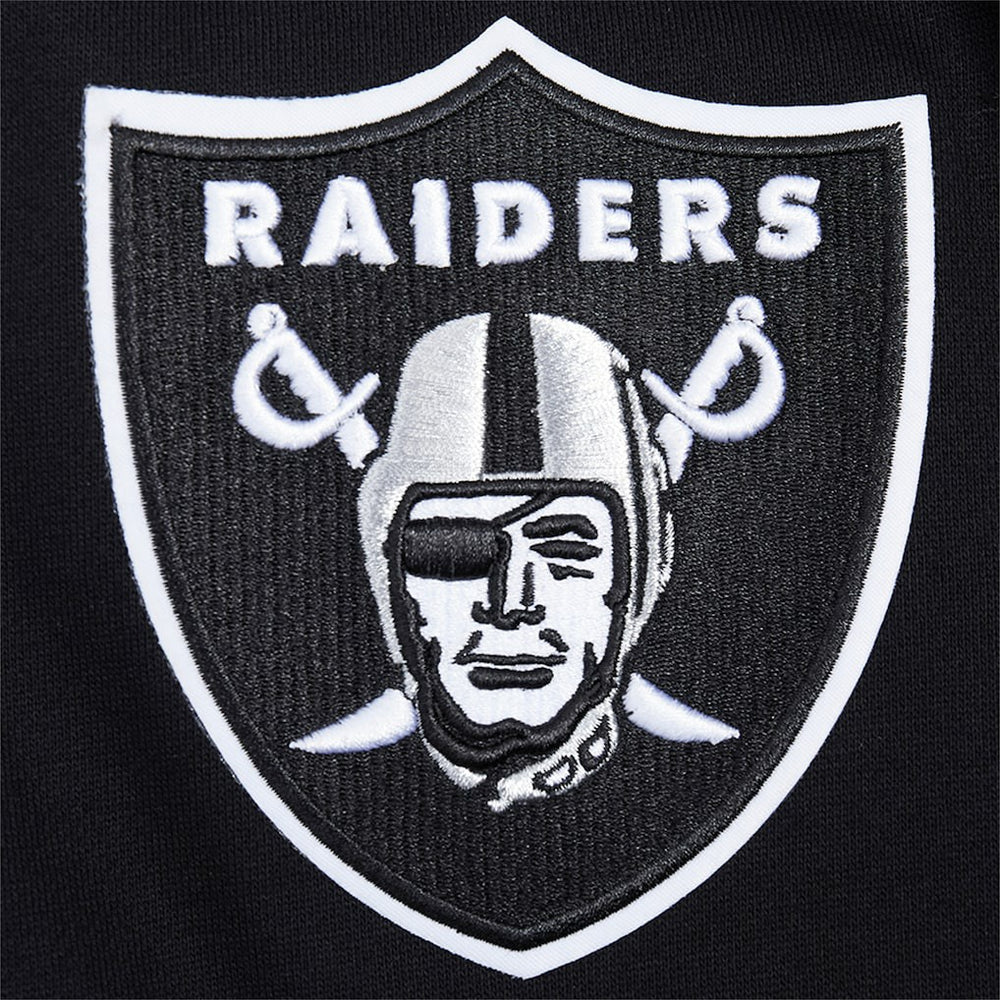 Las Vegas Raiders Pro Standard Turn It Up Drop Shoulder Pullover Sweatshirt | NFL Outlet
