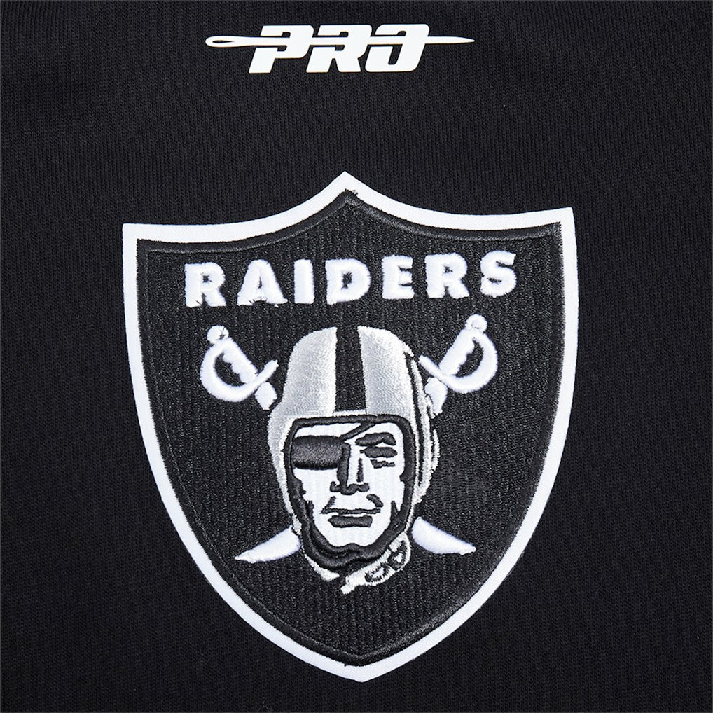 Las Vegas Raiders Pro Standard Turn It Up Drop Shoulder Pullover Sweatshirt | NFL Outlet