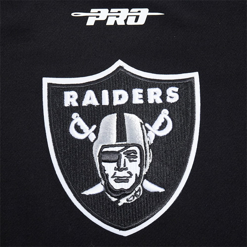 Las Vegas Raiders Pro Standard Turn It Up Drop Shoulder Pullover Sweatshirt | NFL Outlet