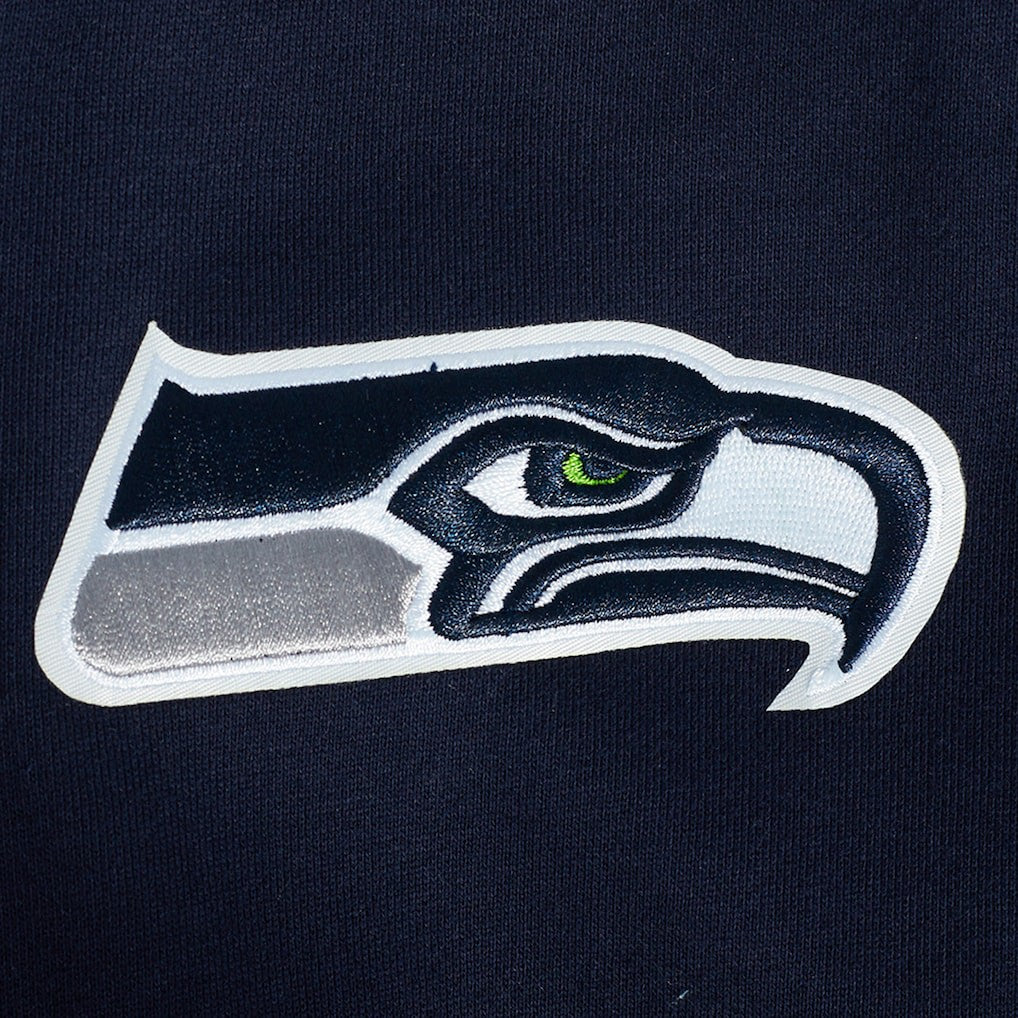Seattle Seahawks Pro Standard Turn It Up Drop Shoulder Pullover Sweatshirt | NFL Outlet