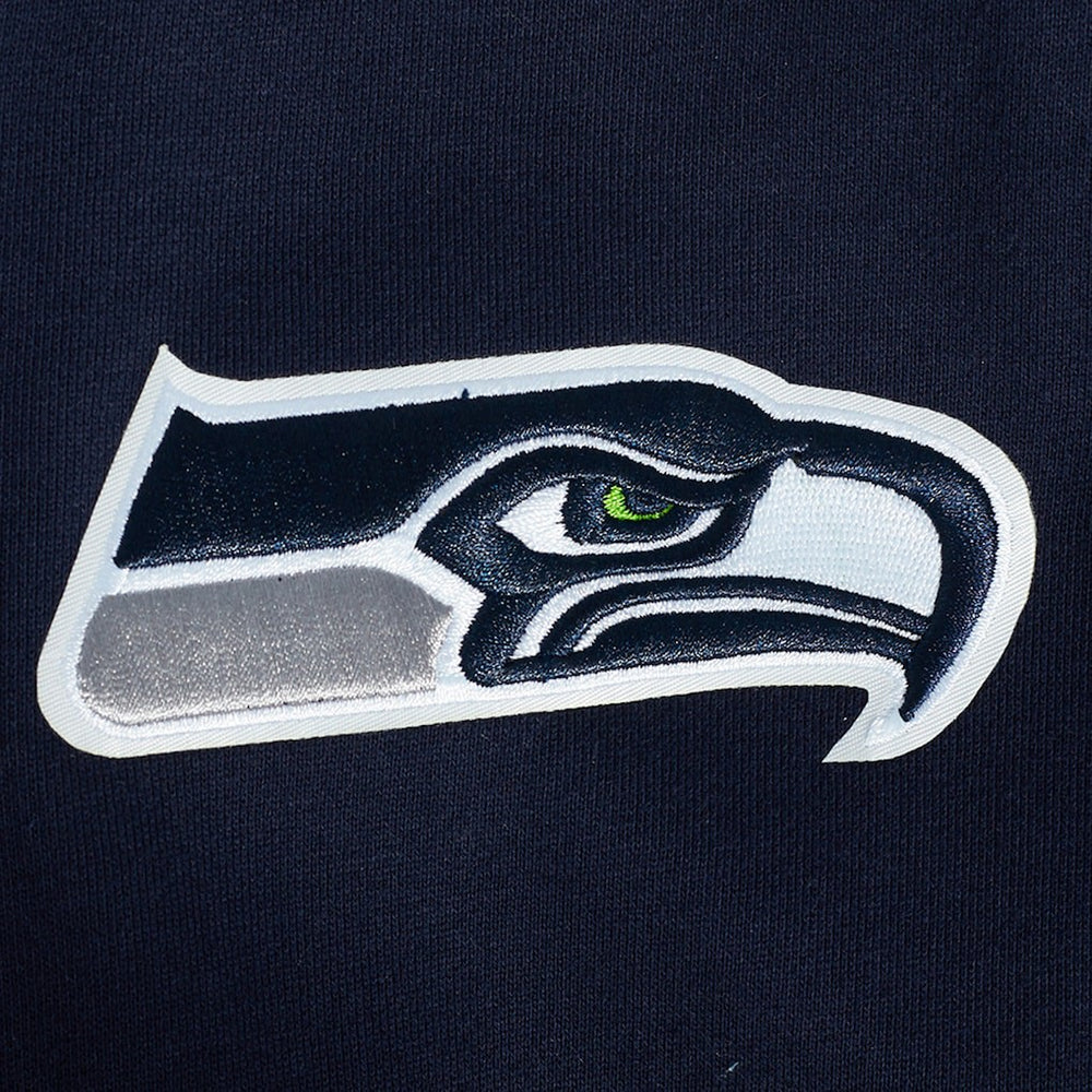 Seattle Seahawks Pro Standard Turn It Up Drop Shoulder Pullover Sweatshirt | NFL Outlet