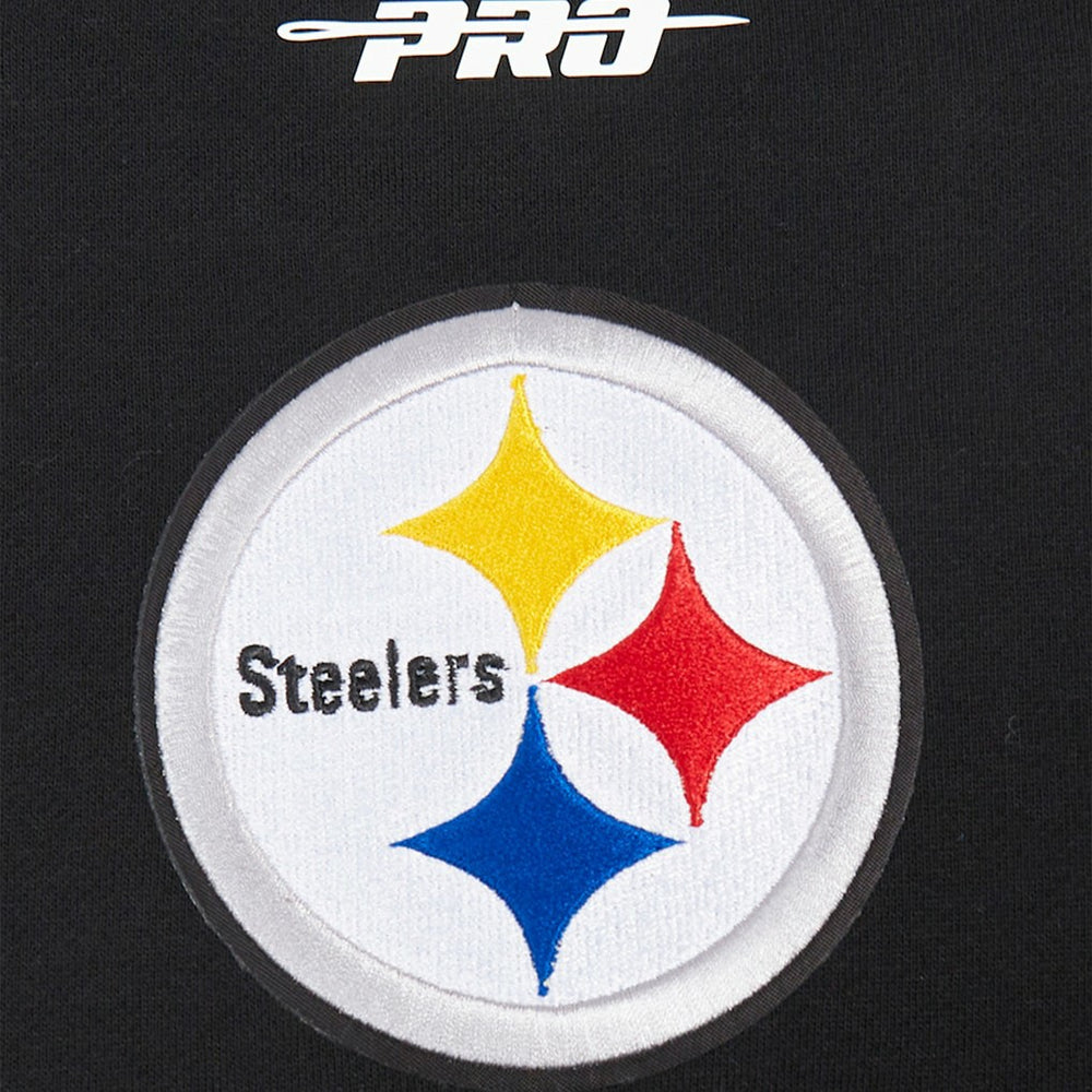 Pittsburgh Steelers Pro Standard Turn It Up Drop Shoulder Pullover Sweatshirt | NFL Online